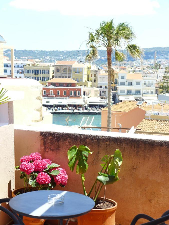 Pension Eva Chrissi Akti Chania Exterior foto